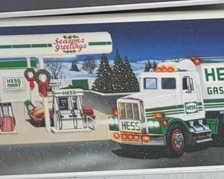 1991 Hess Toy Truck and Race Car