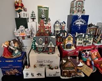 Department 56 Snow Village and Christmas Collectibles
