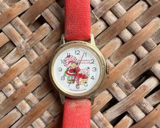 Vintage Strawberry Shortcake Bradley Time Children's Watch