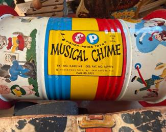 Fisher-Price Musical Chime #722 Toy