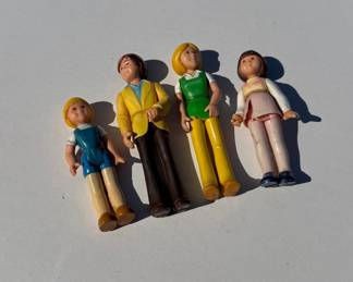 Vintage Fisher-Price Loving Family Figures