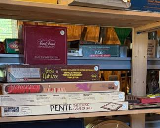 Collection of Vintage Board Games
