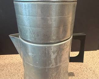 Vintage Comet Aluminum 7-Cup Percolator Coffee Pot