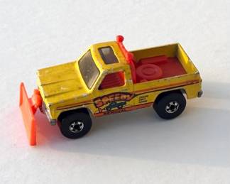 Vintage Hot Wheels 1979 Speedy Removal Snow Plow Truck
