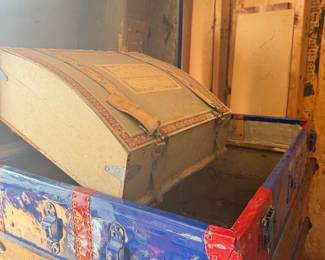 Great Northwestern Trunk & Traveling Bag Manufactory Steamer Trunk
