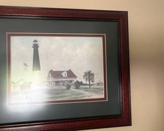 Tybee Island Lighthouse Print by Jim Booth