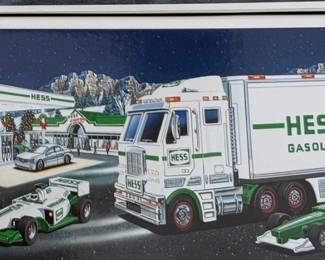 2003 Hess Toy Truck and Race Cars Holiday Set