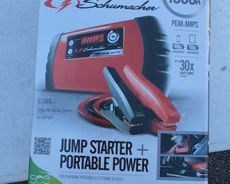 Schumacher SL1316 Jump Starter + Portable Power