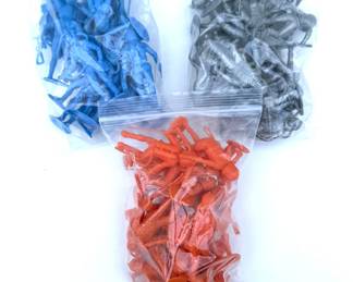 Vintage Marx Plastic Spacemen Figures - HUGE LOT of 52 figures!