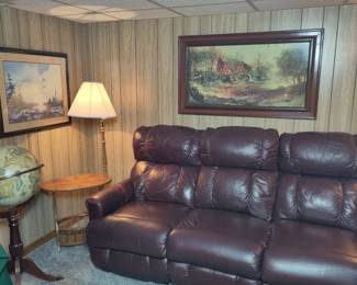 Leather sofa