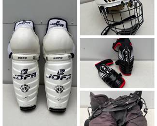 Hockey goalie equipment