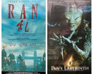 Ran and Pan's Labyrinth theatre posters