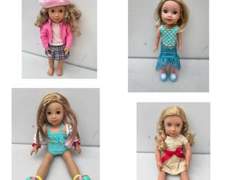 American Girl and Our Generation dolls