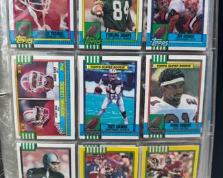 Sports cards sample