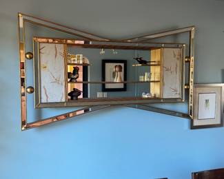 MCM shadowbox mirror