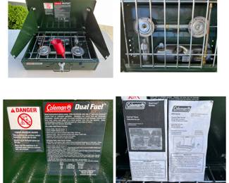 Coleman camping stove