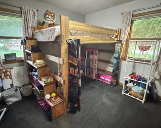 Custom made loft bed