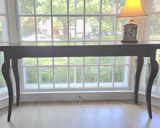 VINTAGE ARHAUS BLACK WALNUT CONSOLE