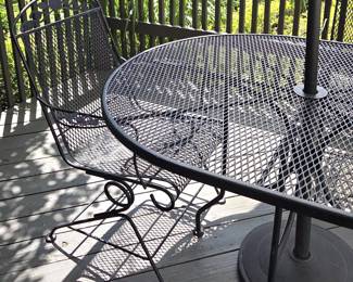 IRON PATIO SET