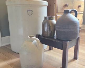 ANTIQUE AMERICAN POTTERY