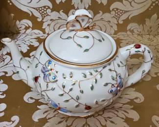 Lenox Summer Enchantment Teapot by Patricia Holloway