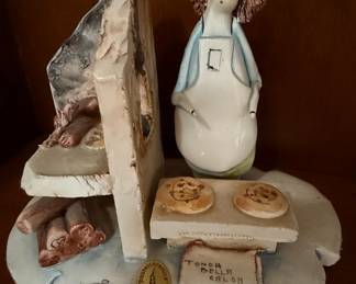 Lino Zampiva "Tonor della Calor" Ceramic Figurine
