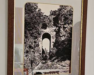 Napoli - Arco Felice Etched Mirror