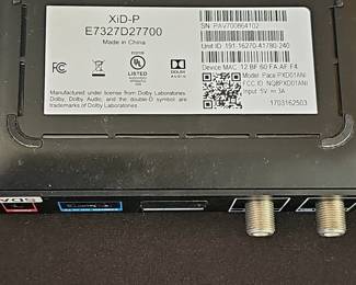 Xfinity XiD-P Pace PXD01ANI Comcast Cable TV Box