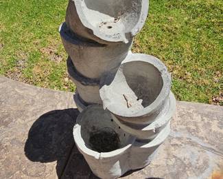 Tiered Stackable Fountain Planter
