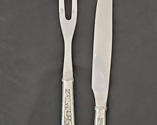 Konge Tinn Norwegian Pewter Carving Set