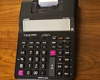 Casio HR-170RC Printing Calculator