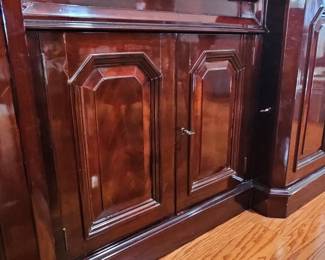 Italian Mahogany Sideboard with Decorative Inlay