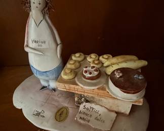 Lino Zampiva "Soffiice, bianca dolce magia" Baker Figurine