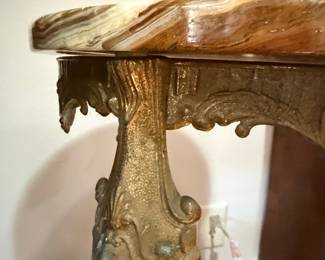 Victorian Onyx and Gilt Bronze Side Table