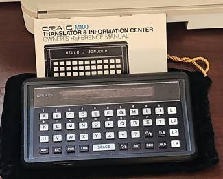 Craig M100 Translator & Information Center