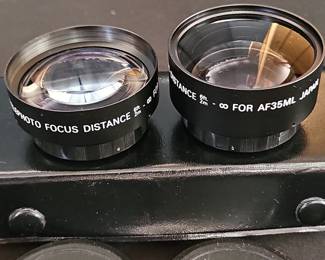 Canon Auto Boy Super AF35ML Auxiliary Lens and Viewfinder Set