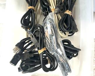 Cords, cords, and more cords