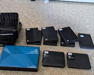 Portable and Desk Top Hard Drives