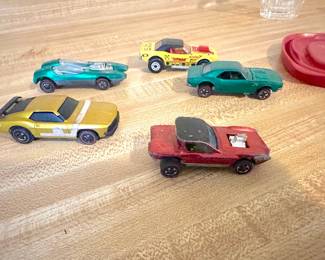 Vintage Hot Wheels and other mini toy cars