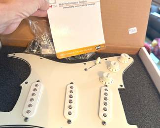 Loaded Strat. Pickguard