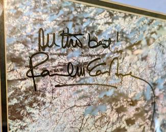 Wings album - signed by Paul McCartney