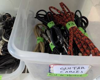 More Guitar Cables incl Braided