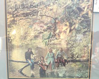 Signed Wings Album Cover Framed "Wildlife"