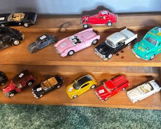 Vintage collectible toy cars