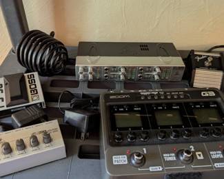 Pedals, mixers, and more