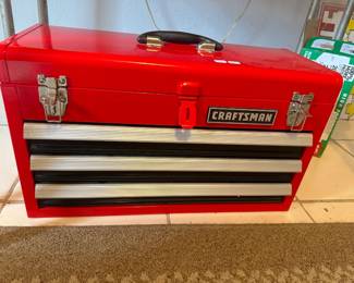 Five-Drawer Craftsman Locking Tool Chest w/ contents