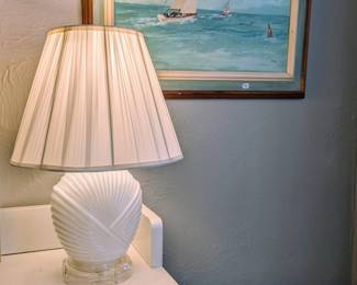 Lamps, accent tables, tv stands