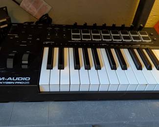 M-Audio Oxygen Pro 25 Two octave keyboard