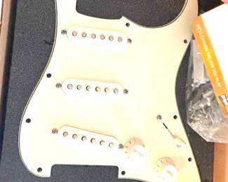 Loaded Strat. Pickguard