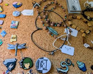 Unusual and high-quality enamel pins